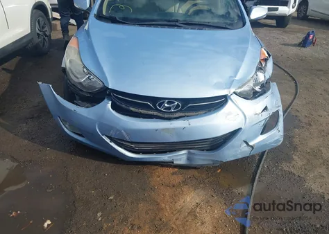 2013 Hyundai Elantra Limited z USA, uszkodzony, nr VIN KMHDH4AE2DU536406